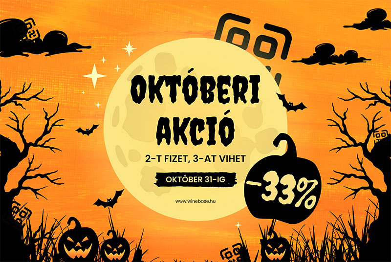 Októberi 2+1 promóció